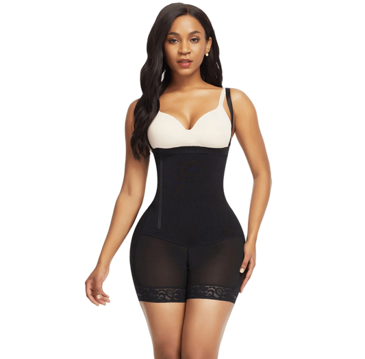 Magic Tummy Control & Butt Lifter Shapewear Girdle With Crotch Zipper