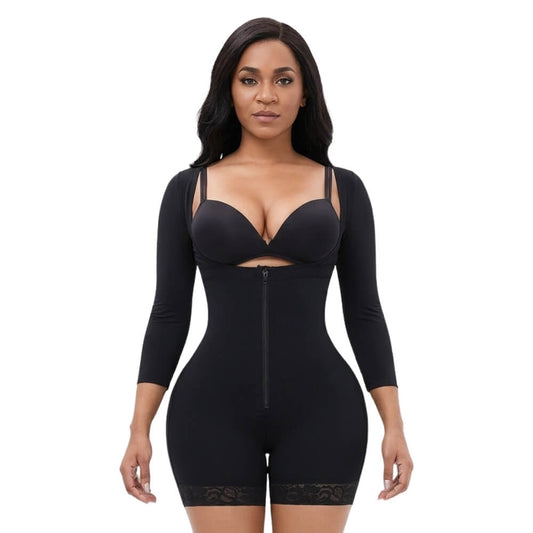 Magic Long Sleeve Open-Bust Full Body Shaper