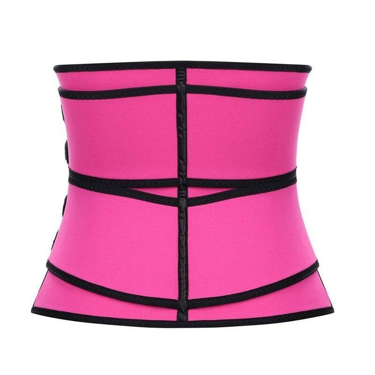 Premium Waist Trainer With Double Compression Straps & Supportive Zipp –  Magic Shaper UK